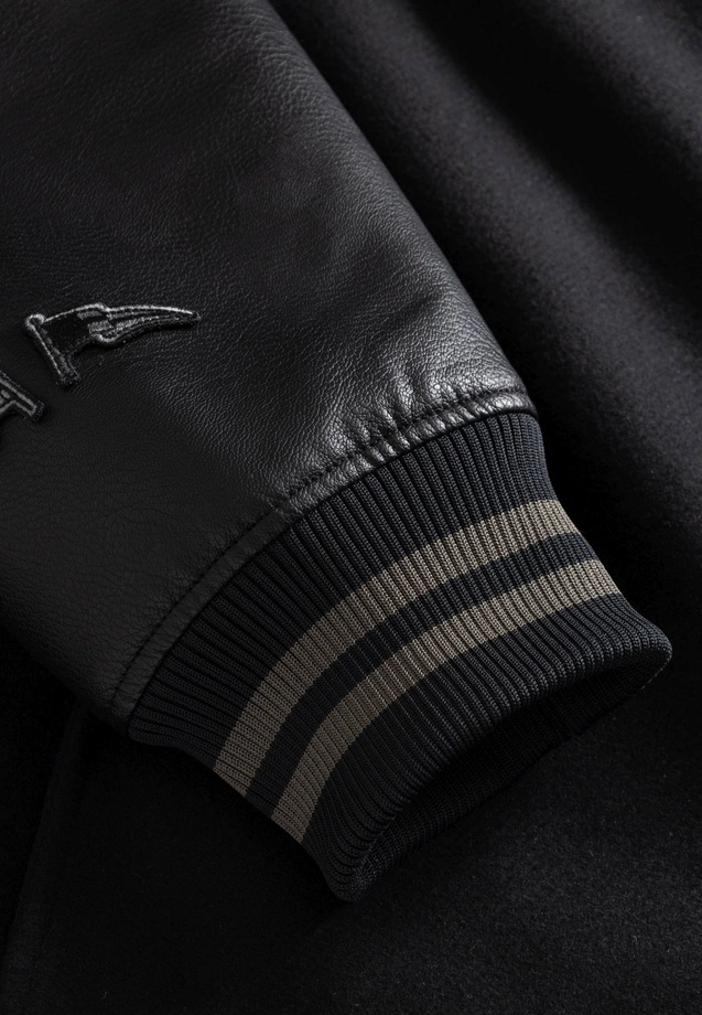 Kurtka męska bomber oversize Prosto XXVTH Anniversary czarna