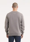 Bluza męska bez kaptura Pitbull Pit Bull Lancaster 2 Washed szara
