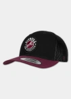 Czapka z daszkiem Snapback Trucker Pit Bull Pitbull San Diego CA czarno/bordowa