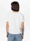 Koszulka damska T-shirt oversize Pit Bull Heart biała