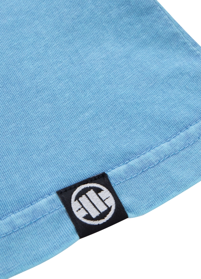 Koszulka damska T-shirt Pit Bull Denim Washed Oceanside jasno niebieska