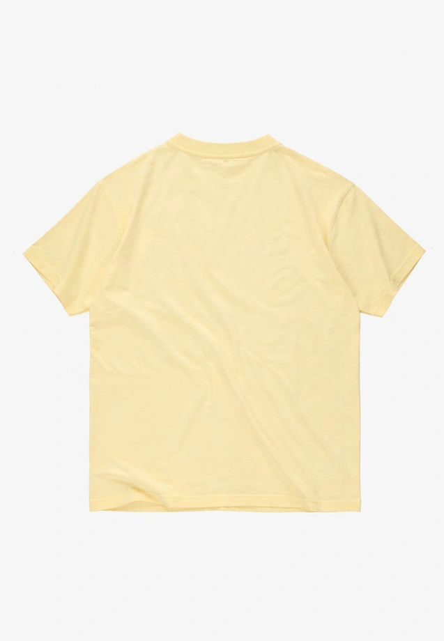 Koszulka męska t-shirt oversize Prosto Nine żółta