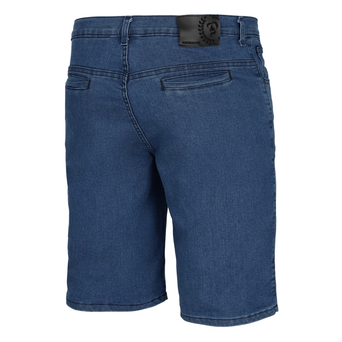 Spodenki męskie jeansowe Patriotic Laur App niebieskie