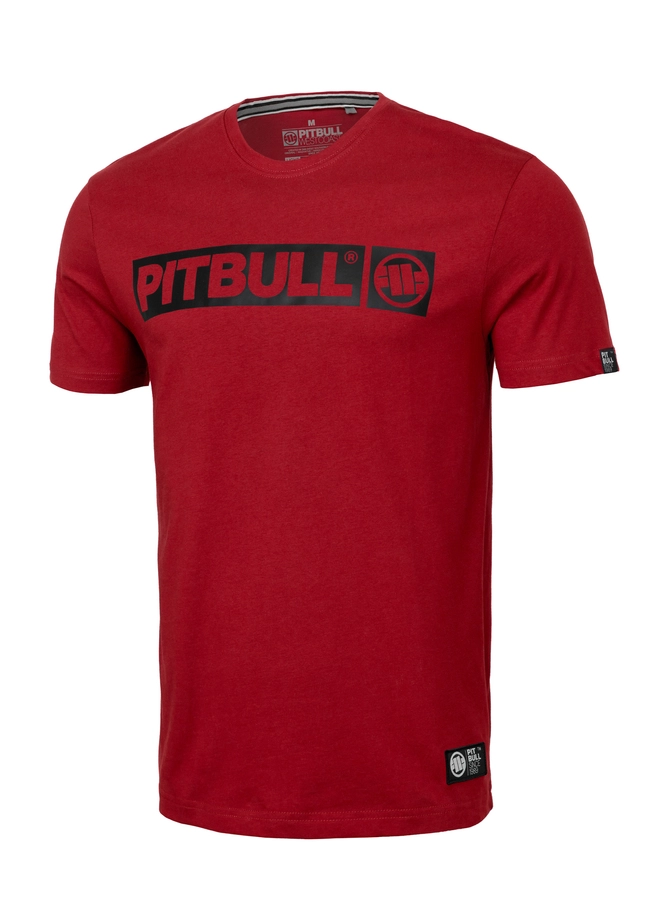 Koszulka męska T-Shirt Pit Bull Pitbull Hilltop 25 czerwona