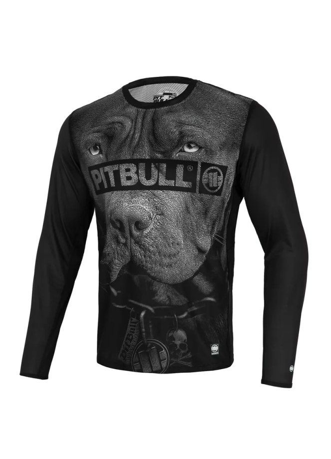Koszulka Longsleeeve męski Pit Bull Pitbull Performance Pro Plus Born In 1989 24 czarna