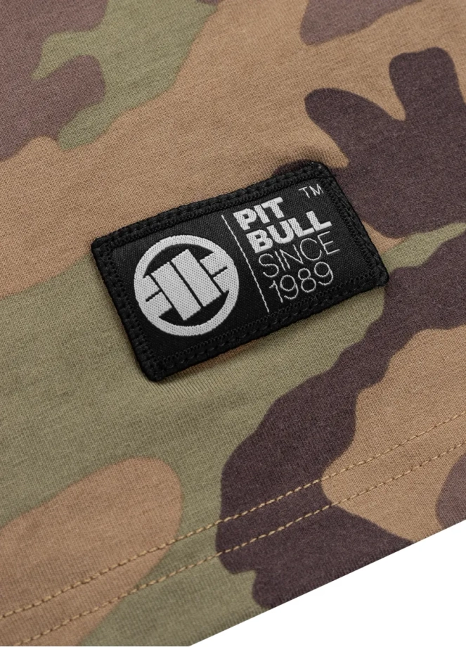 Koszulka męska tank top Pit Bull Pitbull Small Hilltop woodland camo