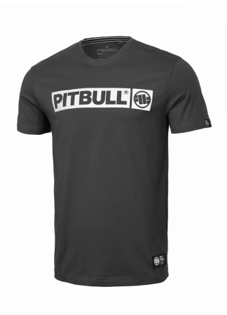 Koszulka męska T-Shirt Pit Bull Pitbull Hilltop 25 grafitowa szara