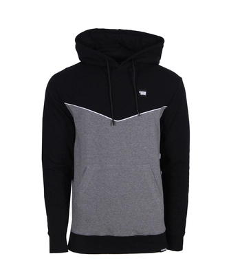 Bluza męska z kapturem Patriotic CLS Mini Trigonal hooded czarna