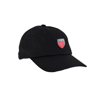 Czapka z daszkiem Prosto Shield czarno/czerwona