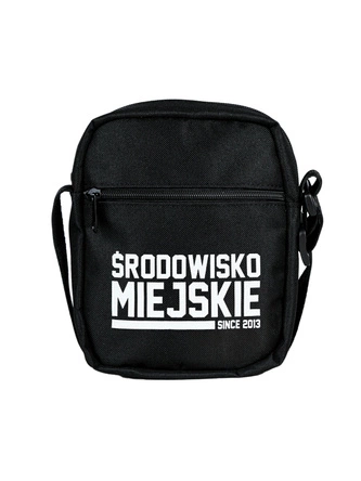 Saszetka listonoszka Środowisko Miejskie Essential Classic czarna