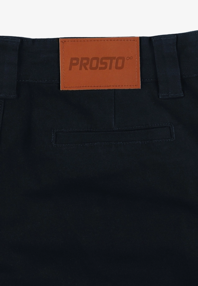 Spodnie męskie Jeans Regular Prosto Petrol granatowe