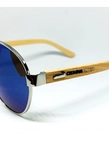 Okulary przeciwsłoneczne Ciemna Strefa RPK Aviator black/blue