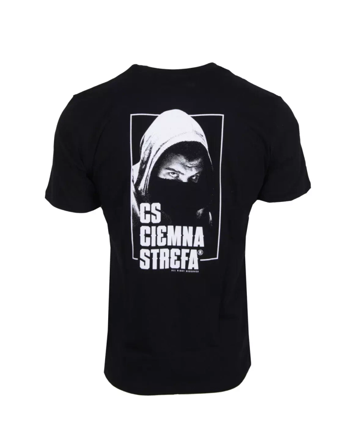 Koszulka męska T-shirt Ciemna Strefa RPK CS Face czarna