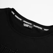 Koszulka męska Oversize T-shirt Patriotic P-3D czarna