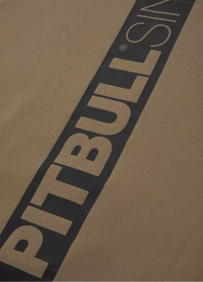 Bluza męska Pitbull Hermes Pit Bull hooded brązowa