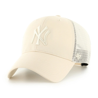 Czapka z daszkiem 47 Brand New York Yankees Branson MVP Mesh kremowa
