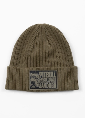 Czapka zimowa Pit Bull Beanie Silvas Blood Dog zielona