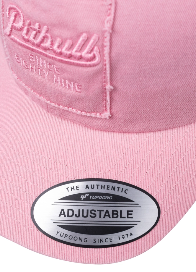 Czapka z daszkiem Snapback Pit Bull Seabridge różowa