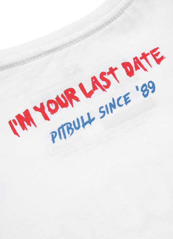 Koszulka damska T-shirt Pit Bull Sweetie-Chu biała