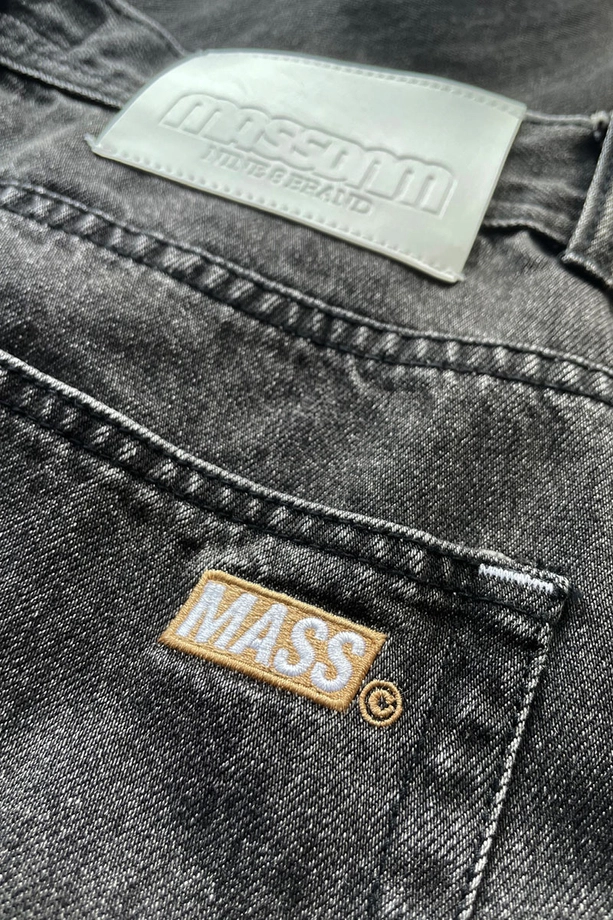 Spodnie męskie Jeans Mass Denim Box sprany czarny