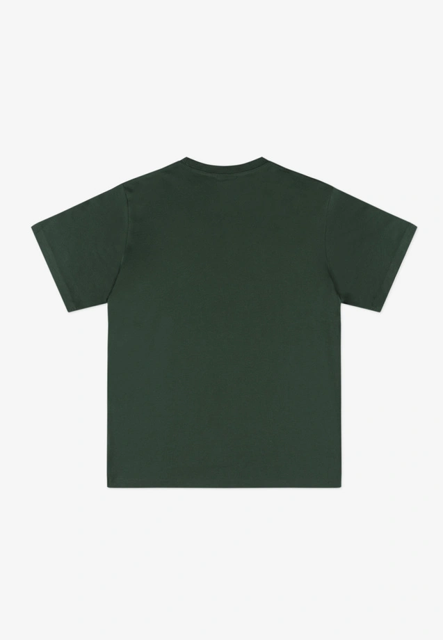 Koszulka męska t-shirt Prosto Shield zielona