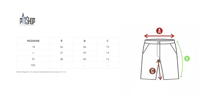 Spodenki męskie kąpielowe Olavoga Funky czarne