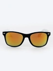 Okulary przeciwsłoneczne Jigga Wear Name Contrast Wayfarer czarno/biało/żółte