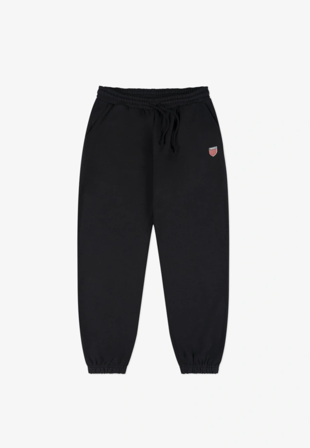 Komplet męski dresowy Prosto Shield crewneck czarny
