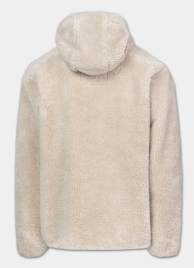 Bluza męska z kapturem Pit Bull Aragon beżowa