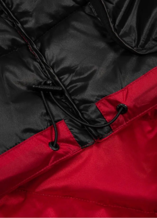 Kurtka zimowa męska Pit Bull Barles Ribstop czerwony