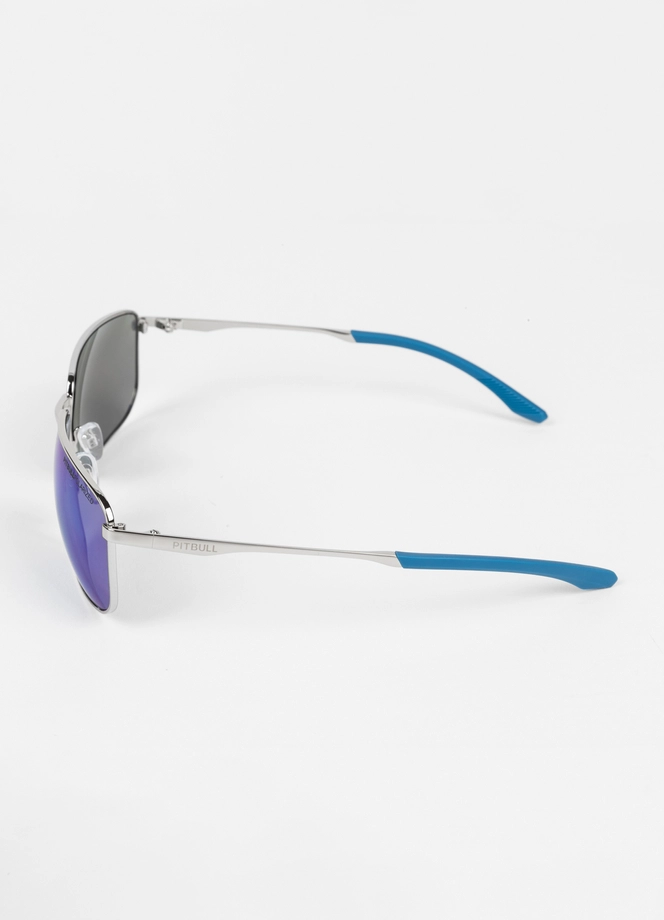 Okulary przeciwsłoneczne Pitbull Sunglasses Pit Bull Bennet srebrno/niebieskie