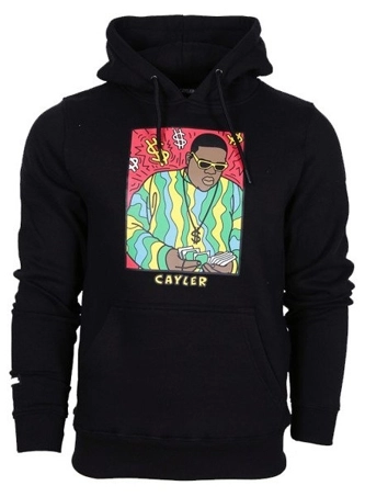 Bluza z kapturem Cayler & Sons WL Big Lines hoody black