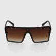 Okulary przeciwsłoneczne Patriotic Tag Aviator DR_42C1_2 czarne