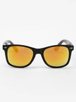 Okulary przeciwsłoneczne Jigga Wear Name Contrast Wayfarer czarno/żółte