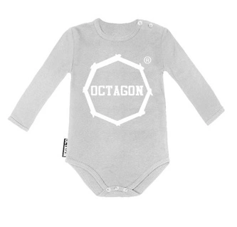 Body dziecięce Octagon Logo melange 