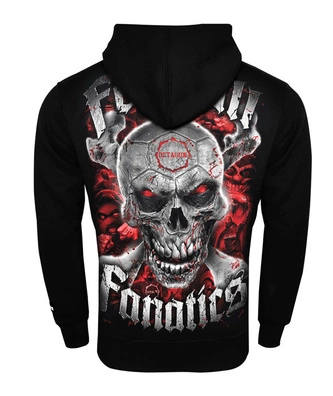 Bluza męska z kapturem Octagon Football Fanatics hooded czarna