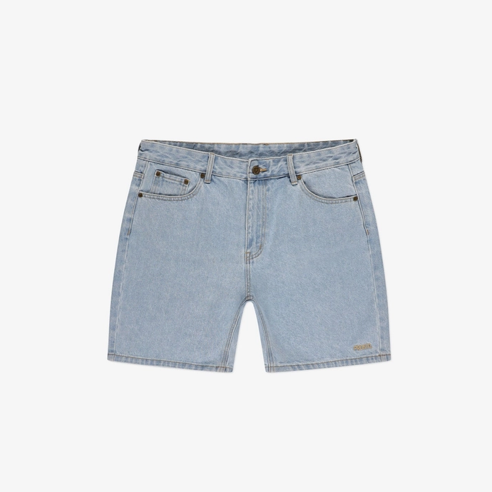 Spodenki męskie jeansowe Prosto Jang Regular jasno niebieskie