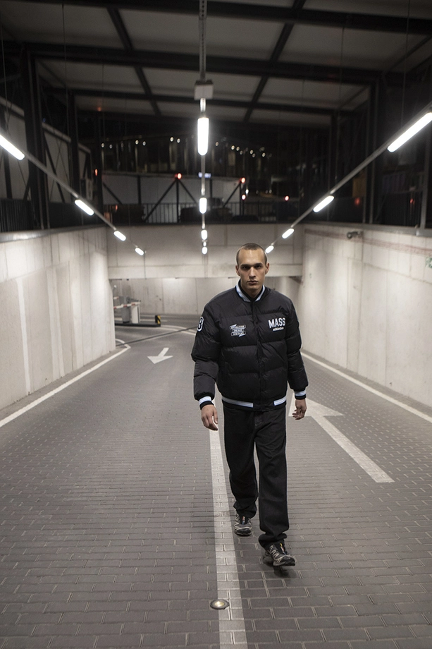 Kurtka zimowa męska Mass DNM Club Winter czarna