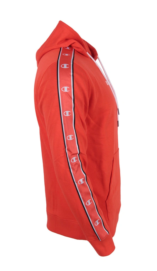 Bluza męska z kapturem Champion Lampas hooded pomarańczowa