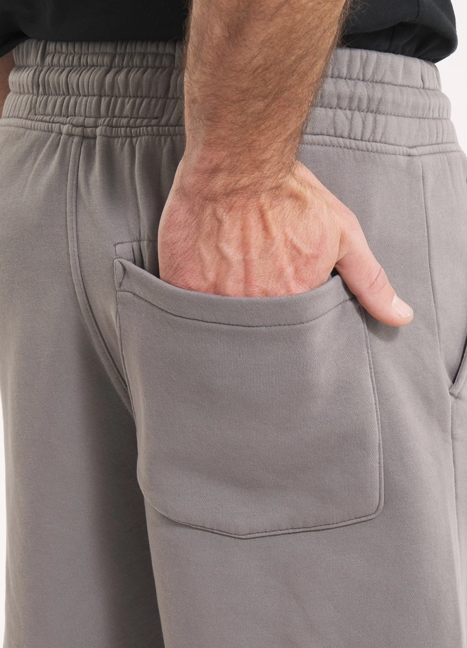 Spodenki szorty dresowe męskie Pitbull Lancaster 2 Washed szare