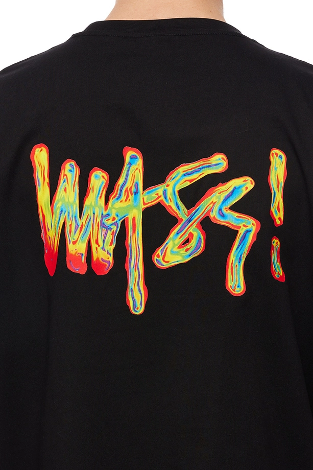 Koszulka męska t-shirt Mass Dnm Heat czarna