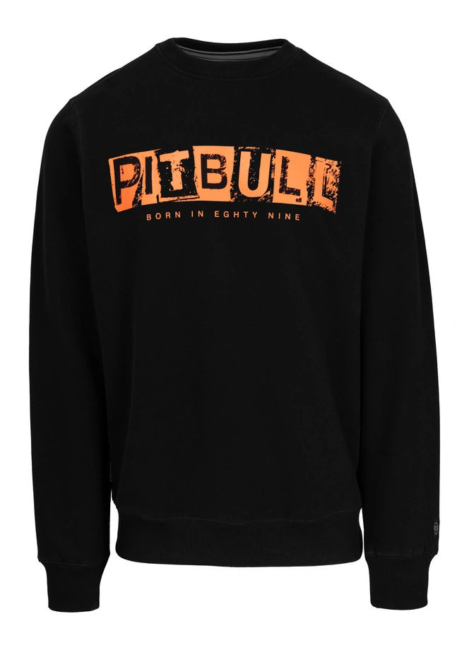 Bluza męska bez kaptura Pit Bull Blacky czarna