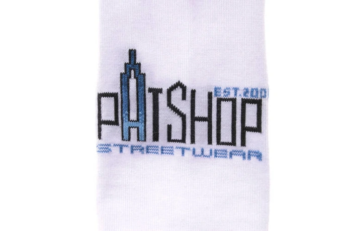 Skarpety Patshop Skarpetki Stópki Streetwear Since white