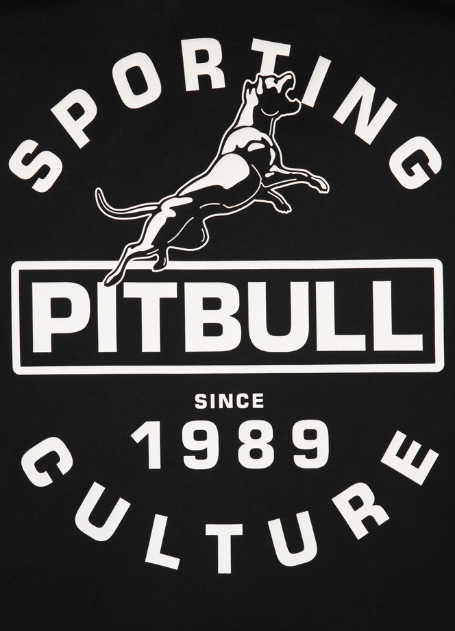 Bluza męska bez kaptura Pitbull Pit Bull Physical Culture czarna