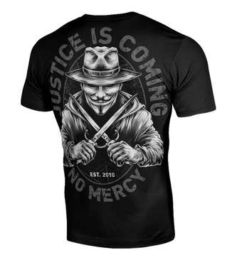 Koszulka męska T-shirt Octagon Justice is coming czarna