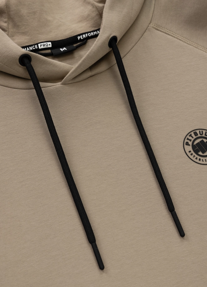 Komplet męski dresowy krótki Pitbull Pit Bull Dogwood beżowy