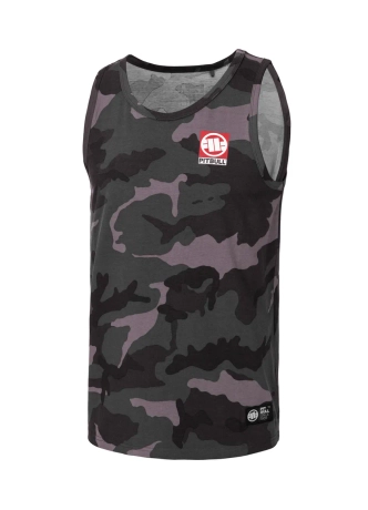 Koszulka męska tank top Pit Bull Pitbull Small Hilltop black camo