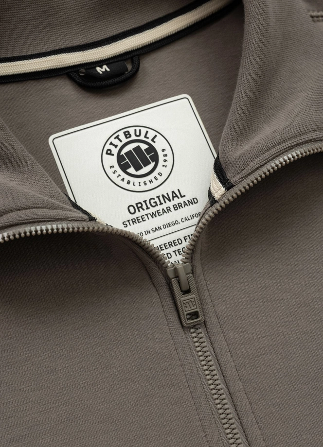 Bluza męska rozpinana Pit Bull Sampson 25 beżowa