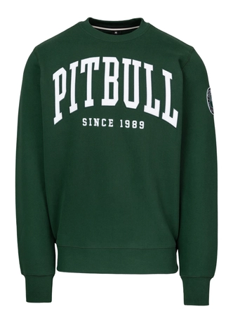 Bluza męska bez kaptura Pit Bull Norton zielona