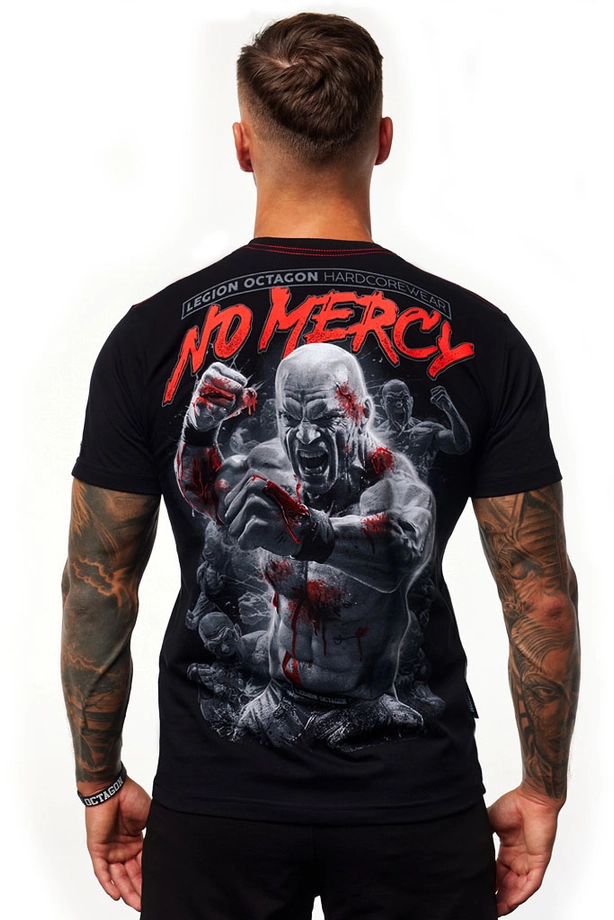 Koszulka męska T-shirt Octagon No Mercy czarna